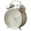 European retro aluminum clock face pointer electroplated alarm clock
