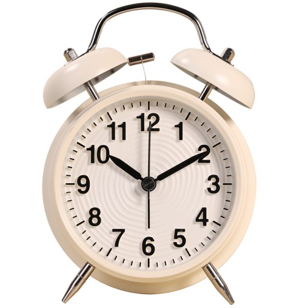 New Fashionable Ruffled 3D Text Alarm Clock